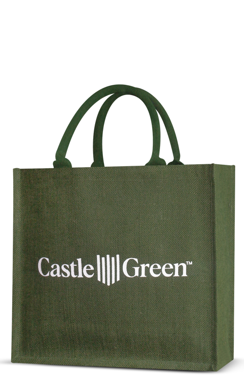 Non-Woven Grocery Tote Bag Lime Green - 12